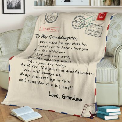 A Letter To My Granddaughter Blanket BS274