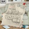 A Letter To My Husband Blanket BS275
