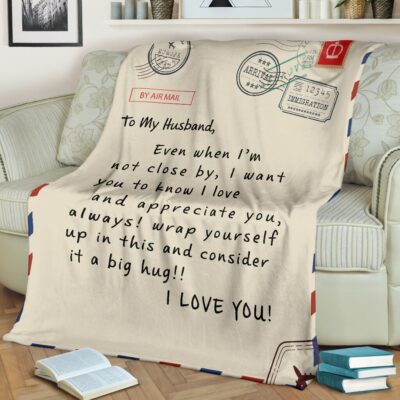 A Letter To My Husband Blanket BS275