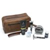 Buffalo Leather Toiletry Bag Single Zipper