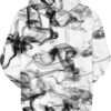 Unisex Hoodies 3D Print Galaxy Pullover Hooded Sweatshirt Hoodies